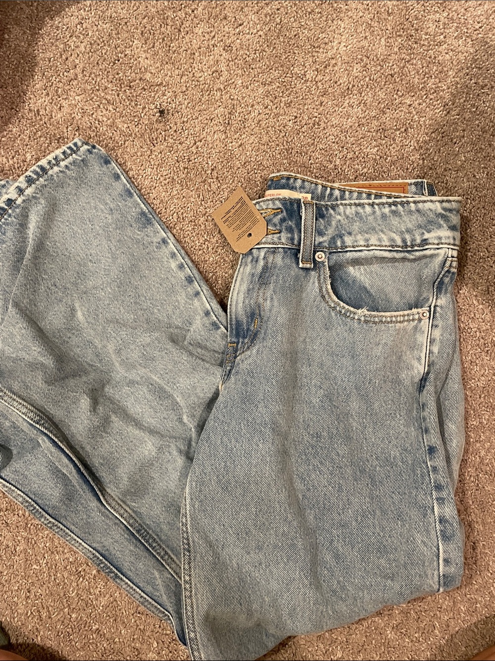 Levi's Light Blue Wide Leg Women's Jeans - Picture 1 of 1